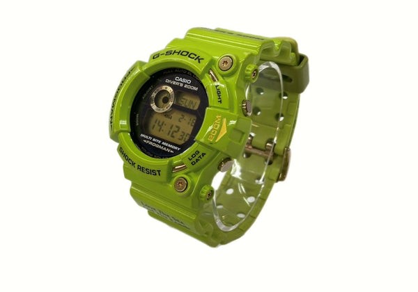 ジーショック G-SHOCK CASIO カシオ FROGMAN フロッグマン 雨蛙 耐衝撃構造 20気圧防水 2422 緑 GW-200F メンズ腕時計グリーン 104T-15