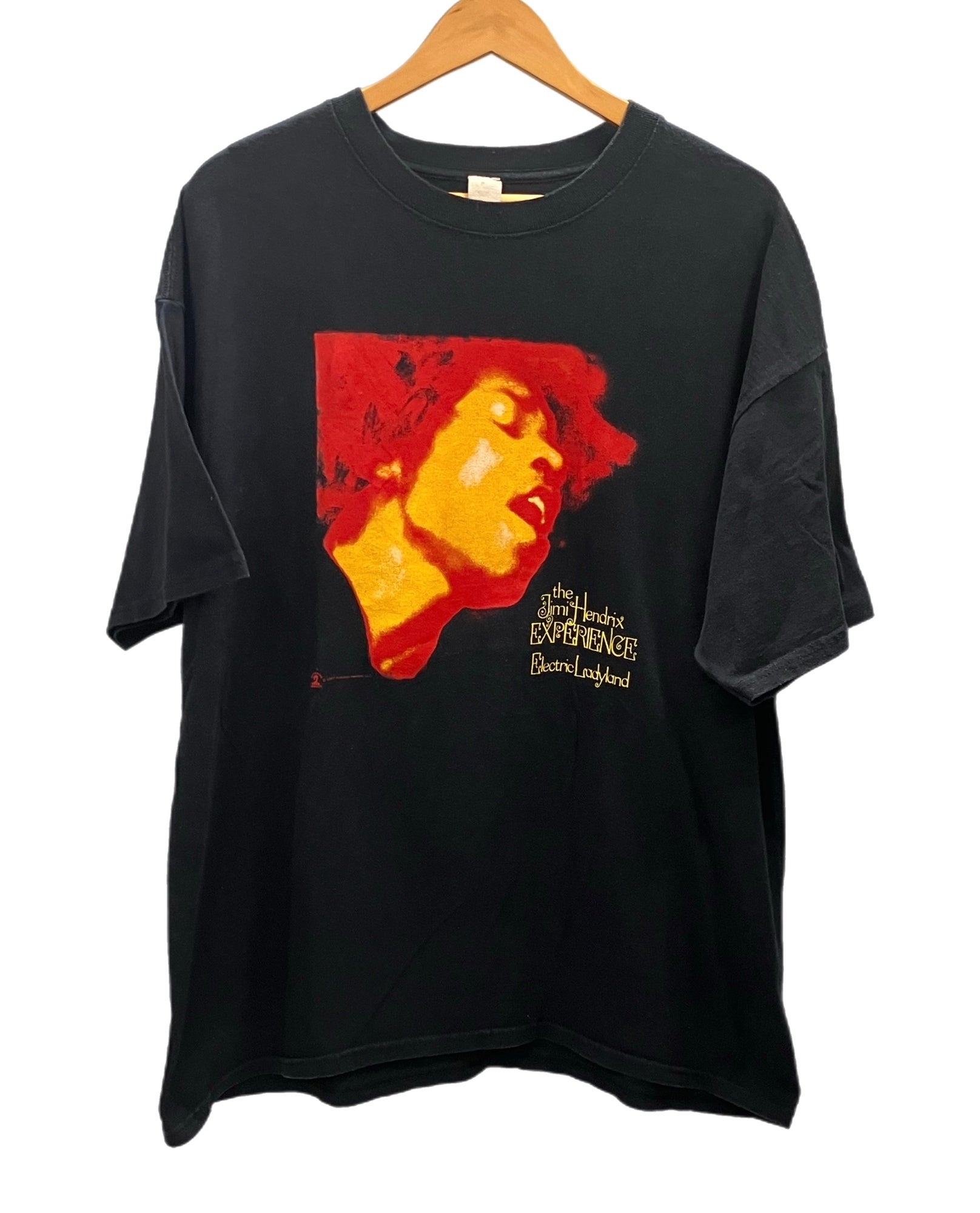 ヴィンテージ vintage 00s 00's the Jimi Hendrix EXPERIENCE Electric Ladyland ©2007  ジミヘンドリックス XL Tシャツ ブラック LLサイズ 101MT-2961 | 古着通販のドンドンサガール