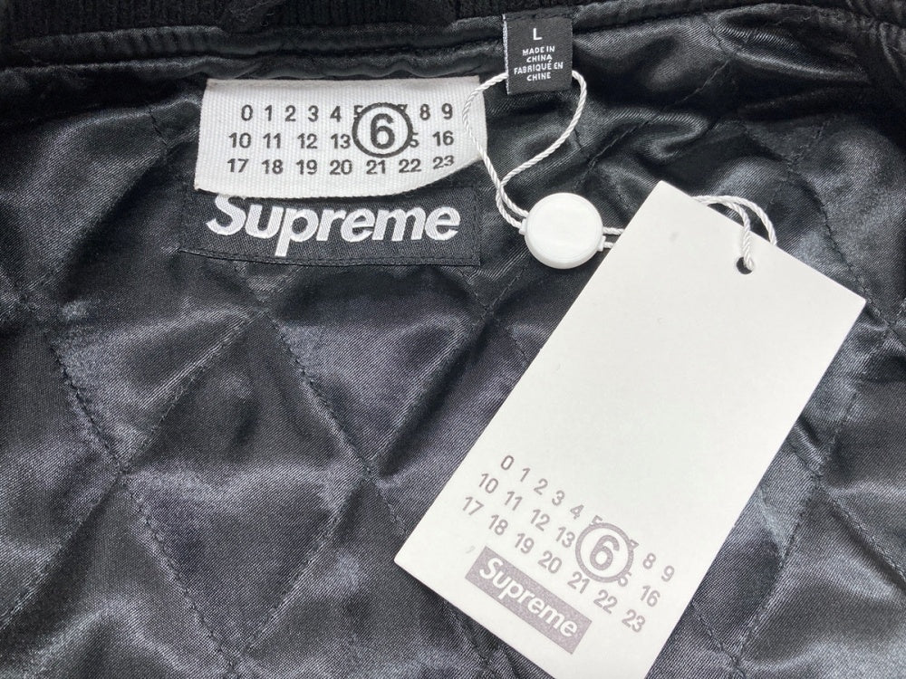 美品　Lサイズ　supreme MM6 Varsity Jacket Supreme®/MM6 Maison Margiela Split Varsity Jacket | Supreme 24ss