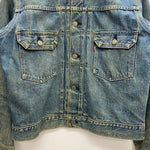 【曜日割引対象外】 リーバイス Levi's 90's 71507-XX 2nd 日本製 デニム ジャケット ブルー 40サイズ 201MT-4218 VB
