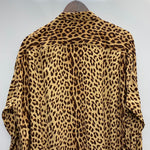 【曜日割引対象外】 スターオブハリウッド STAR OF HOLLYWOOD 長袖 レーヨン オープンカラーシャツ SH29489 長袖シャツ ブラウン XXLサイズ 201MT-4476 VB