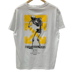オフホワイト Off-White アンダーカバー UNDERCOVER コラボ OMAA061G19877010 Tシャツ ホワイト XSサイズ 201MT-4746