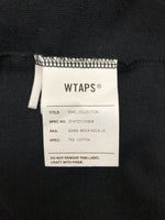 ダブルタップス WTAPS 20SS DAWN. MOCK NECK LS /TEE. モック ネック ロング スリーブ アーチ デカロゴ 長袖 黒 201ATDT-CSM34 SIZE2 ロンT ロゴ ブラック 104MT-782