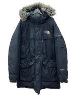 ザノースフェイス THE NORTH FACE MCMURDO PARKA マクマード パーカ HyVent ダブルジップ フード ファー アウトドア アウター ジャケット 黒 ジャケット ロゴ ブラック XLサイズ 104MT-1866