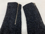 フランクリーダー FRANK LEDER NAVY NEP HERRINGBONE WOOL ヘリンボーンウール モーターサイクルコート マルチジップ ドイツ製 コート 無地 マルチカラー Sサイズ 104MT-939