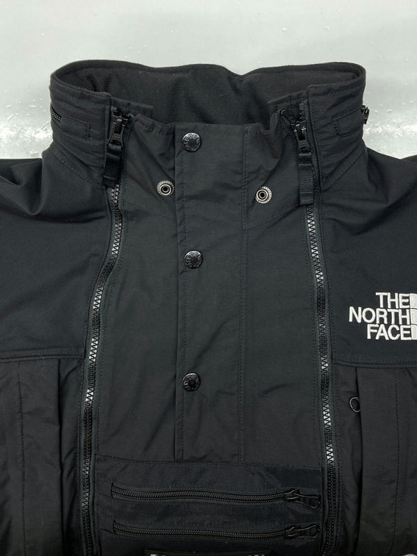 シュプリーム SUPREME × THE NORTH FACE ザ ノース フェイス Steep TECH Hooded JACKET スティープ テック フーデッド ジャケット 黒 NF0A2RES ジャケット ロゴ ブラック Mサイズ 104MT-655