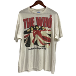 【曜日割引対象外】 ヴィンテージ vintage 80's THE WHO The Kids Are Alright Tour 1989 Hanes USA製 Tシャツ ホワイト XLサイズ 201MT-4592 VB