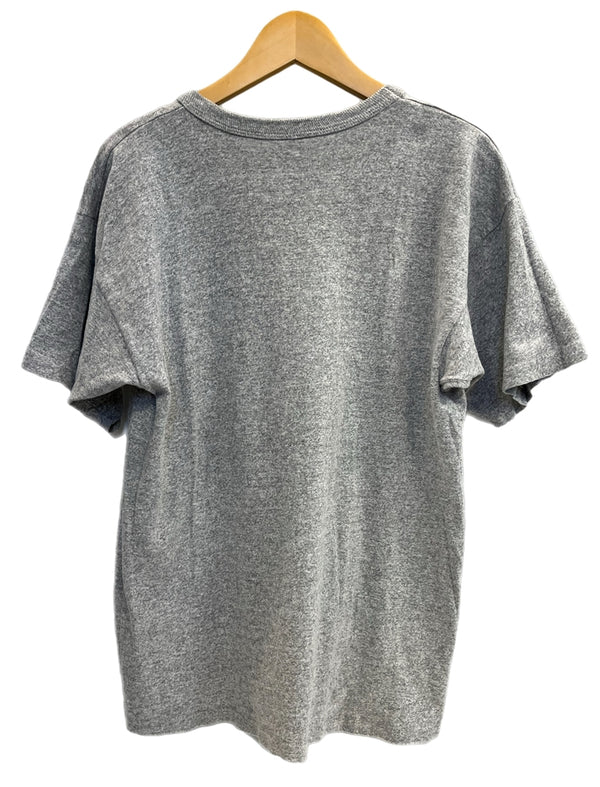 チャンピオン Champion 80s～ ヴィンテージ Vintage トリコタグ リバースウィーブ REVERSE WEAVE US古着 ノートルダム大学 カレッジプリント   Tシャツ グレー Lサイズ 101MT-4529