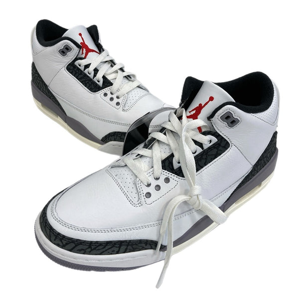 ジョーダン JORDAN Nike Air Jordan 3 Retro Cement Grey ナイキ エアジョーダン3 レトロ セメントグレー CT8532-106 メンズ靴 スニーカー ホワイト 28cm 101sh-1862