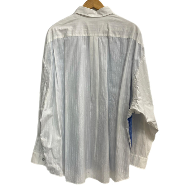 ストライプフォークリエイティブ Stripes For Creative 長袖シャツ ブルー XXXXXLサイズ 201MT-4414