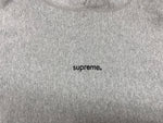 シュプリーム SUPREME 18AW Trademark Hooded Sweatshirt トレードマーク フーデッド スウェットシャツ フーディ プルオーバー ロゴ 刺繍 カナダ製 GRAY 灰色 パーカ ワンポイント グレー Mサイズ 104MT-1945