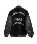 ピア PIAA レーシング スタジャン ジャケット バイカー ツーリング 黒 ジャケット ブラック フリーサイズ 101MT-5283