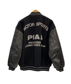 ピア PIAA レーシング スタジャン ジャケット バイカー ツーリング 黒 ジャケット ブラック フリーサイズ 101MT-5283