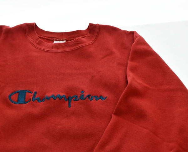 チャンピオン Champion 90s 90's 刺繍タグ REVERSE WEAVE リバースウィーブ USA製 script logo スクリプト ロゴ XL スウェット レッド 103MT-2619