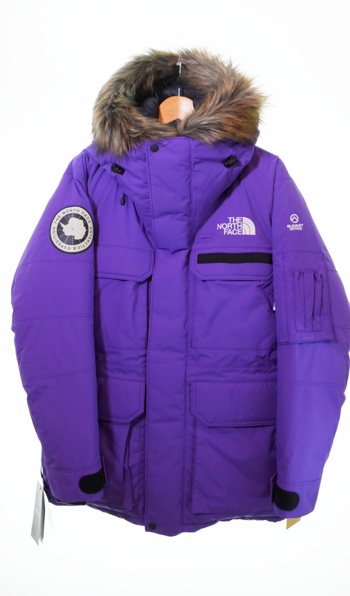 ノースフェイス THE NORTH FACE SOUTHERN CROSS PARKA サザンクロス パーカ 紫 ND91920 ジャケット ロゴ  パープル Lサイズ 103MT-262 | 古着通販のドンドンサガール