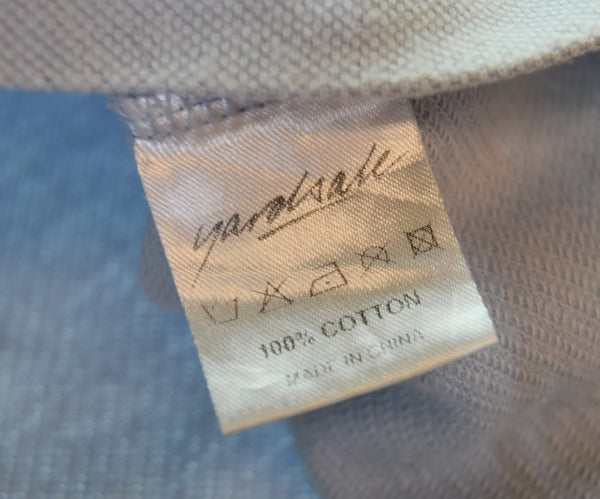 ヤードセール YARDSALE 刺繍 ロゴ 半袖シャツ 半袖シャツ ブルー Lサイズ 103MT-3086