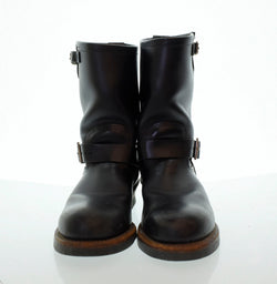 レッドウィング RED WING ENGINEER BOOTS ASTM-F-2413-05 MADE IN USA アメリカ製 羽タグ 2268 メンズ靴 ブーツ エンジニア ブラック 26.5cm 103S-646