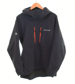 モンベル Mont-Bell  パウダーシェッド パーカ MOUNTAIN PARKA マウンテンパーカー ナイロン ジャケット 1106570 ジャケット ブラック Mサイズ 103MT-2728