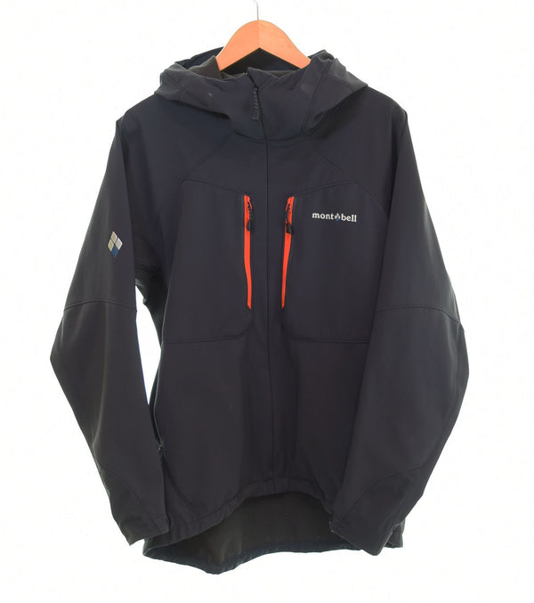 モンベル Mont-Bell  パウダーシェッド パーカ MOUNTAIN PARKA マウンテンパーカー ナイロン ジャケット 1106570 ジャケット ブラック Mサイズ 103MT-2728