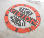 ヴィジョンストリートウェア VISION STREET WEAR 80s フロントロゴスウェット コピーライト1987年 80's 刺繍タグ スウェット グレー Lサイズ 103MT-3386