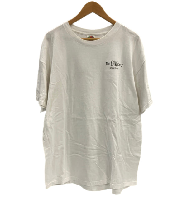 US US古着 90’s～ FRUIT OF THE LOOM The GM Card Mastercard マスターカード 企業T アートT VINTAGE ヴィンテージ XL Tシャツ ホワイト LLサイズ 101MT-4280