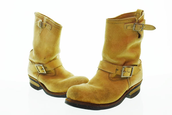 レッドウィング RED WING ENGINEER BOOTS エンジニアブーツ 茶 8268 メンズ靴 ブーツ エンジニア ブラウン 25.5cm 103S-718