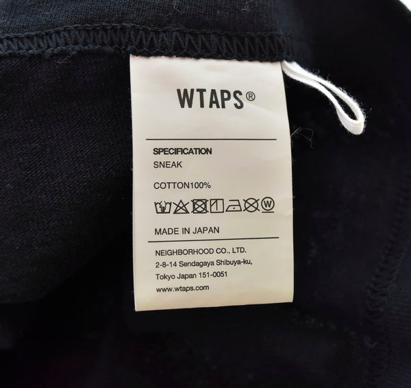 ダブルタップス WTAPS 22SS 40PCT UPARMORED 長袖Tシャツ 黒 1 ロンT ブラック 103MT-1362