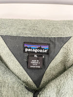 パタゴニア PATAGONIA 90s USA製 雪なしタグ Vintage ヴィンテージ SYNCHILLA BOUCLE PULLOVER シンチラ ブークレ プルオーバー  XL ジャケット グリーン LLサイズ 101MT-4723