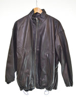 グラフペーパー Graphpaper 24AW Sheep Leather Track Blousonトラックブルゾン GM243-30097 1 ジャケット ブラック 103MT-2939