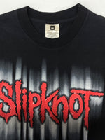 バンド band 00s Slipknot TEE スリップノット Tシャツ winterlandタグ パンク バンT 半袖 黒 Tシャツ ロゴ ブラック Lサイズ 104MT-2346