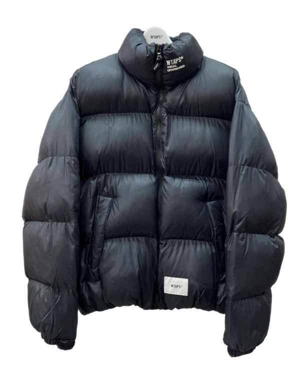 ダブルタップス WTAPS 22AW BIVOUAC RIPSTOP JACKET ビバーク リップストップ ジャケット 黒 222BRDT-JKM04 size_02 ジャケット ロゴ ブラック 104MT-2125