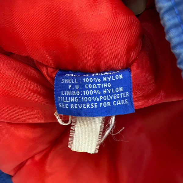 スターター STARTER NFL 90s 中綿 ナイロン アノラックパーカー ジャケット ブルー Lサイズ 201MT-4522