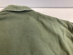 ミリタリー MILITARY 50's～60's 50~60年代 USMC P-58 アメリカ軍海兵隊 P58ユーティリティジャケット OG オリーブグリーン バックサテン VINTAGE ヴィンテージ - ジャケット カーキ 101MT-4744
