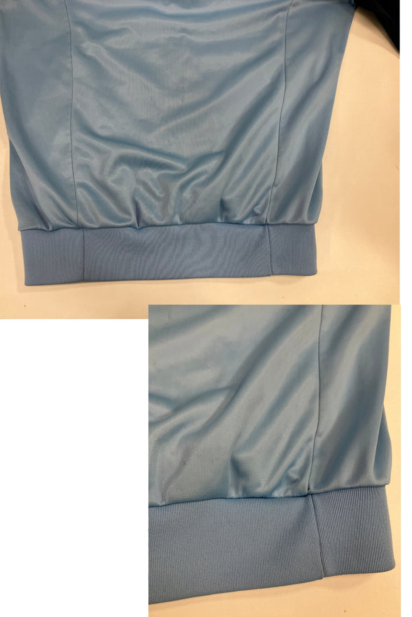 アディダス adidas 70’s 70年代 VINTAGE ヴィンテージ VENTEX ATP トラックジャケット トレフォイルロゴ フランス製 MADE IN FRANCE - ジャージ ブルー 101MT-5033