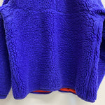 【曜日割引対象外】 パタゴニア PATAGONIA 80's レトロパイル カーディガン USA製 ジャケット ブルー Mサイズ 201MT-3742 VB