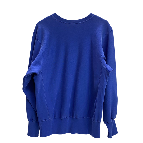 【曜日割引対象外】 チャンピオン Champion 90's リバースウィーブ USA製 カレッジ スウェット ブルー Lサイズ 201MT-4536 VB