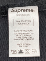 シュプリーム SUPREME × ANTIHERO アンタイヒーロー Snap Front Twill Jacket スナップ フロント ツイル ジャケット 黒 ジャケット 刺繍 ブラック Sサイズ 104MT-1620