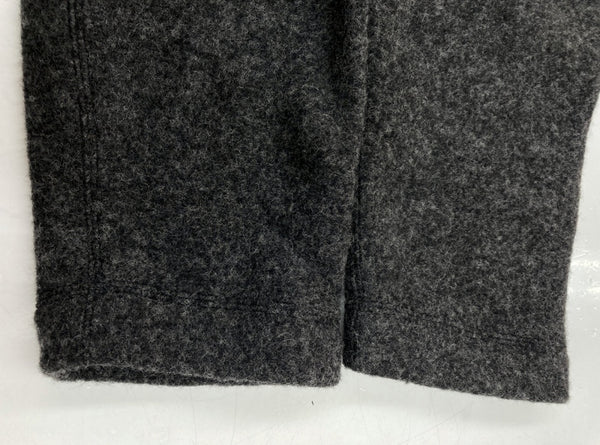 プランテーション Plantation 現行 ライト ブランケット ウール WOOL 毛 ロングコート ロングカーディガン ガウン GRAY ダークグレー 濃炭 PL04JA066 コート 無地 グレー SIZE2 104LT-78