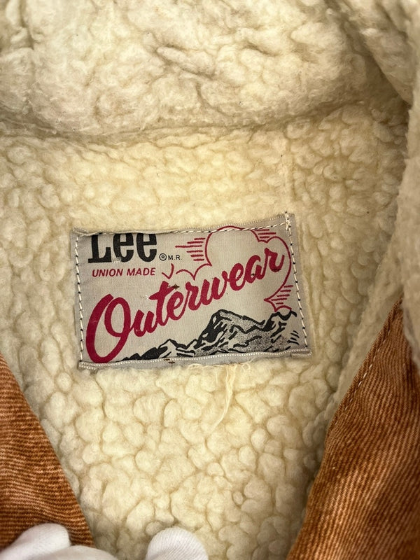 リー Lee ヴィンテージ Vintage パッチワーク ボアジャケット  ジャケット ブラウン パッチワーク柄 101MT-4610