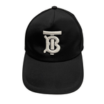 【中古】バーバリー Burberry メッシュキャップ 帽子 メンズ帽子 キャップ ブラック Mサイズ 201goods-724