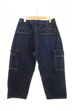 エクストララージ X-LARGE DENIM 6POCKET PANTS デニム カーゴパンツ 青 101204031010 デニム ブルー 34 103MB-177