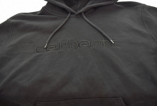 カーハート Carhartt LOGO SWEATSHIRT ロゴ スウェット パーカー パーカ ブラック Sサイズ 103MT-2959