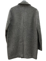 シュプリーム SUPREME 13AW Loro Piana Wool Trench ロロピアーナ ウール トレンチ ステンカラー テーラード フロントボタン 千鳥柄 GRAY グレー系 灰色  コート 総柄 グレー Lサイズ 104MT-1848