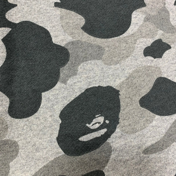 アベイシングエイプ A BATHING APE Camo Ape Head Crewneck Sweatshirt 001SWK801005M スウェット グレー Lサイズ 201MT-4795