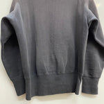【曜日割引対象外】 ヴィンテージ vintage 60's チャンピオン Champion 大文字ランタグ 前期 フロッキープリント Sサイズ スウェット ブラック 201MT-3580 VB