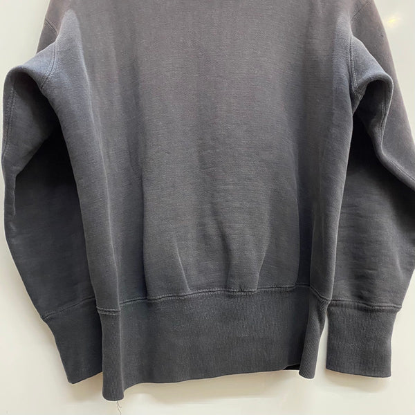 【曜日割引対象外】 ヴィンテージ vintage 60's チャンピオン Champion 大文字ランタグ 前期 フロッキープリント Sサイズ スウェット ブラック 201MT-3580 VB