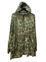 ミリタリー Military ダックハンターカモ モスキートネット シアー リメイク WALDES ZIPPER 片爪 コの字 パーカ カモフラージュ・迷彩 カーキ 104MT-1386