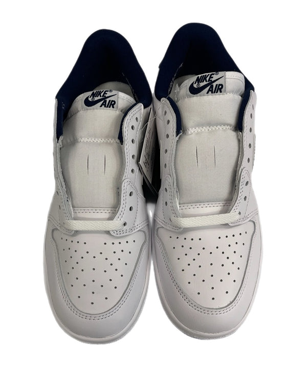 ジョーダン JORDAN Nike Air Jordan 1 Low '85 Metallic Blue 2024 ナイキ エアジョーダン1 ロー '85 メタリックブルー FB9933-141 メンズ靴 スニーカー ホワイト 27cm 101sh-2124