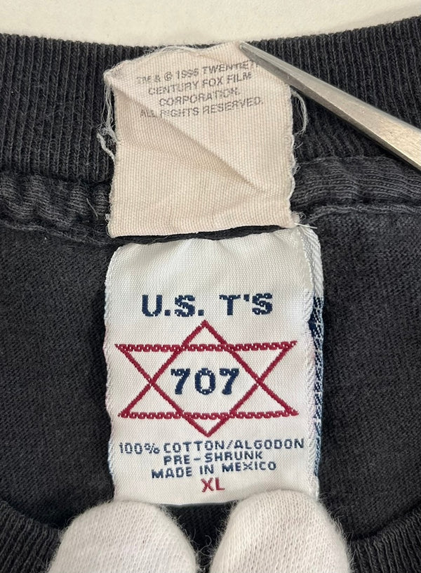 ヴィンテージ vintage 90’s 90年代 The X-Files エックスファイル メキシコ製 映画 movie ムービー 黒 XL Tシャツ ブラック LLサイズ 101MT-4499