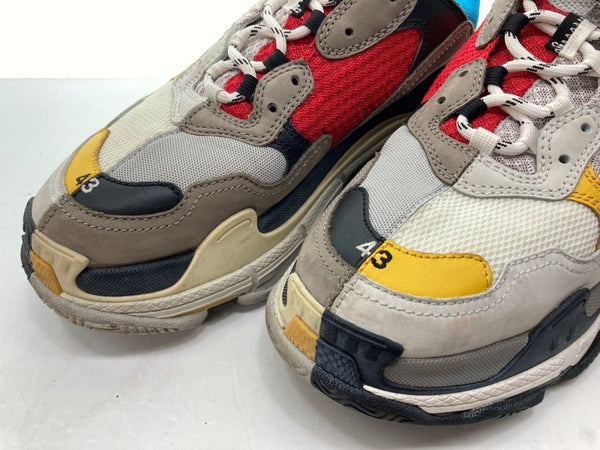 バレンシアガ BALENCIAGA Triple-S Split Trainers トリプル エス スプリット トレーナー トリエス ダット シューズ 43 黄色 青 白 533890 メンズ靴 スニーカー マルチカラー 28.5cm 104-shoes436